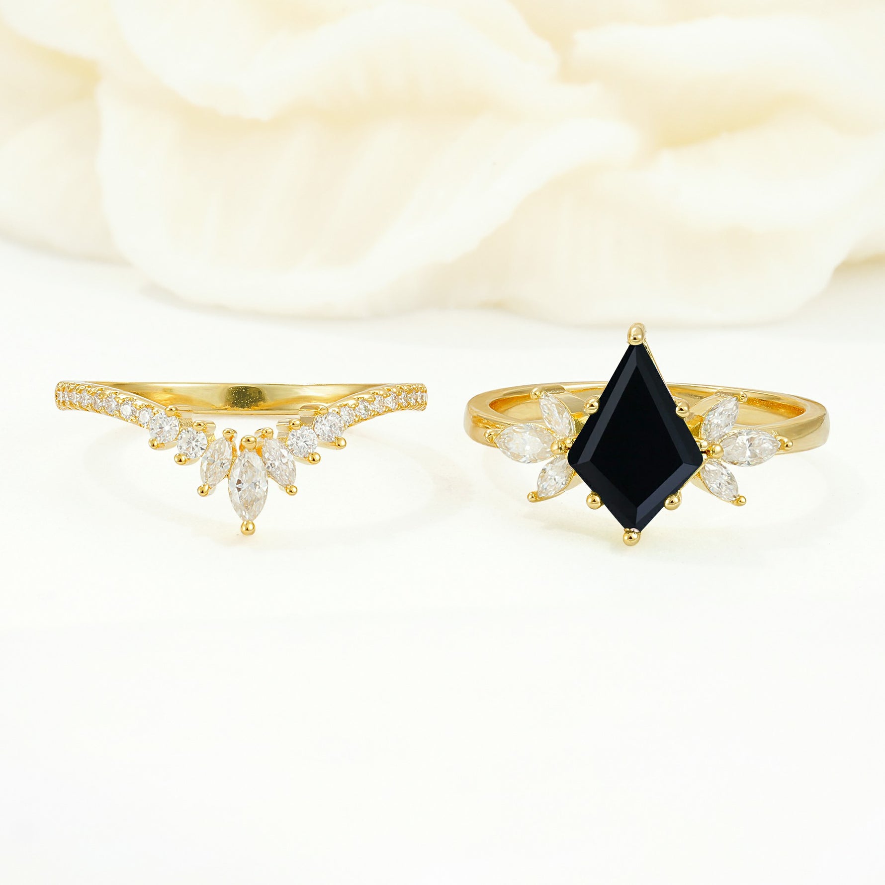 SR17117 Black Onyx Ring - Additional view