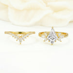 SR17117 Lab Diamond Ring - White-Gold