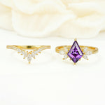 SR17117 Amethyst Ring - Additional view