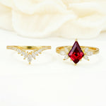 SR17117 Ruby Ring - Additional view