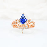 SR17118 Sapphire Ring - Additional view
