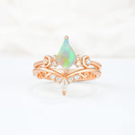 SR17118 Fire Opal Ring - Additional view