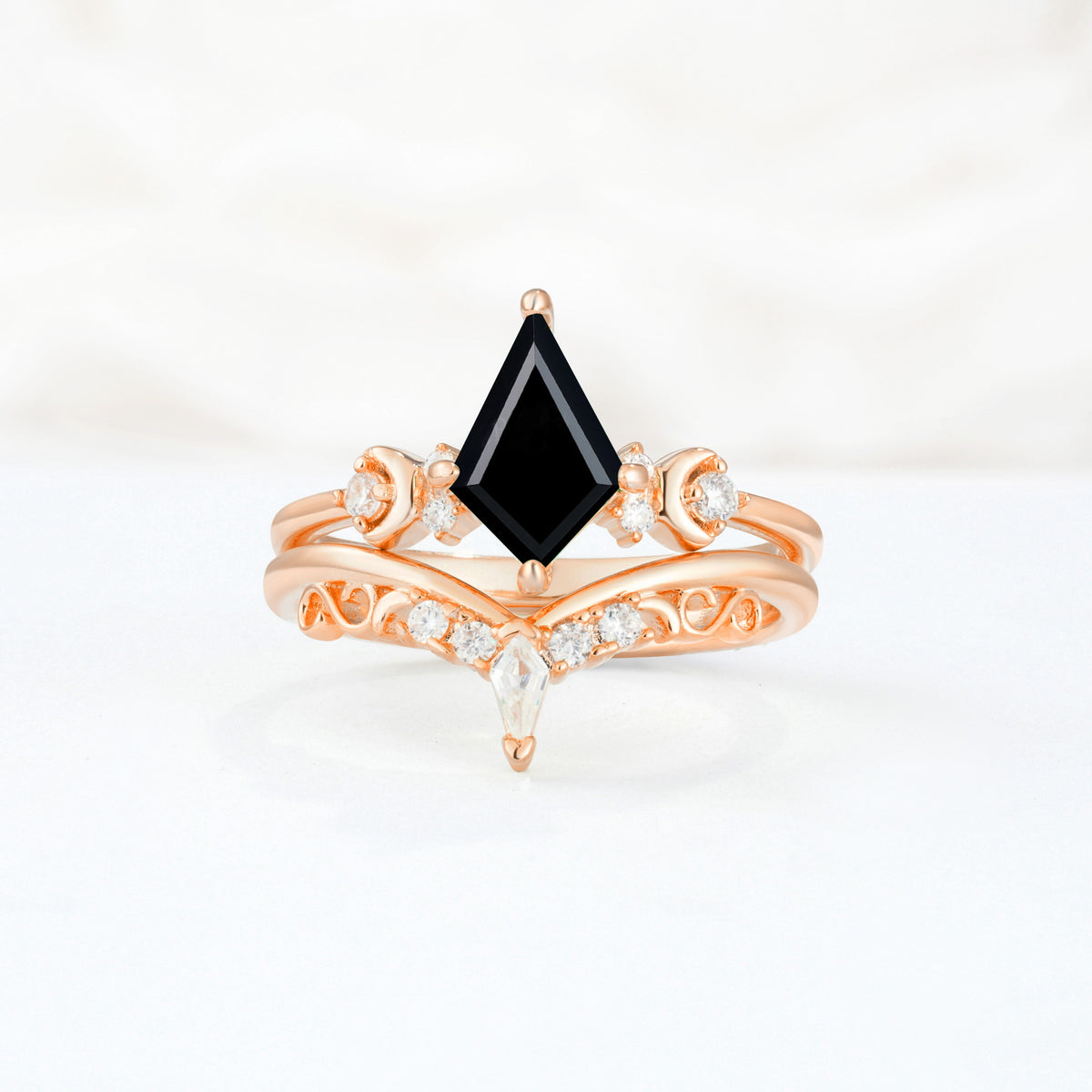 SR17118 Black Onyx Ring - Additional view