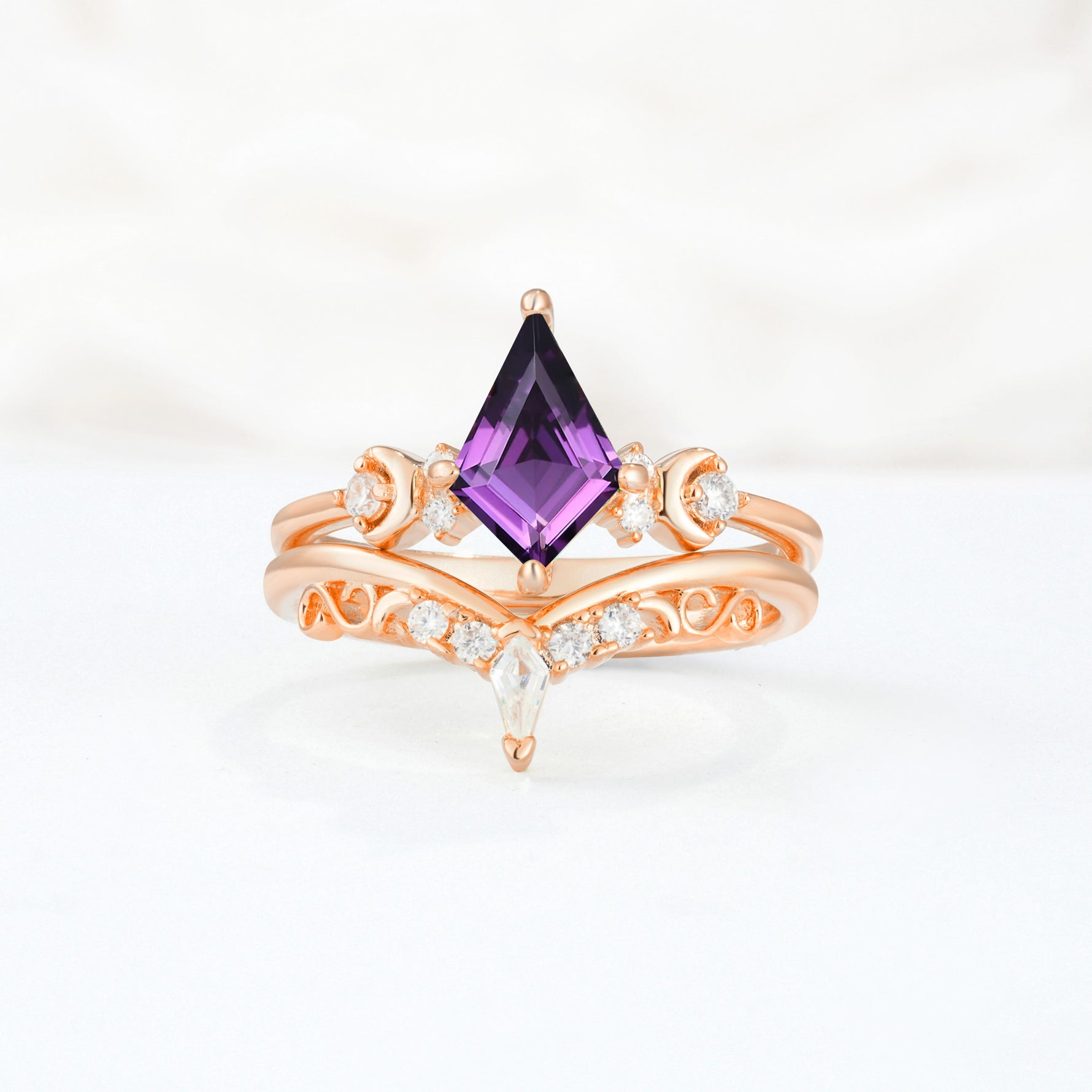 SR17118 Amethyst Ring - Additional view