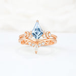 SR17118 Aquamarine Ring - Additional view