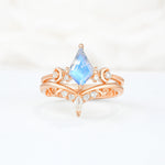 SR17118 Moonstone Ring - Additional view