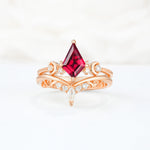 SR17118 Ruby Ring - Additional view