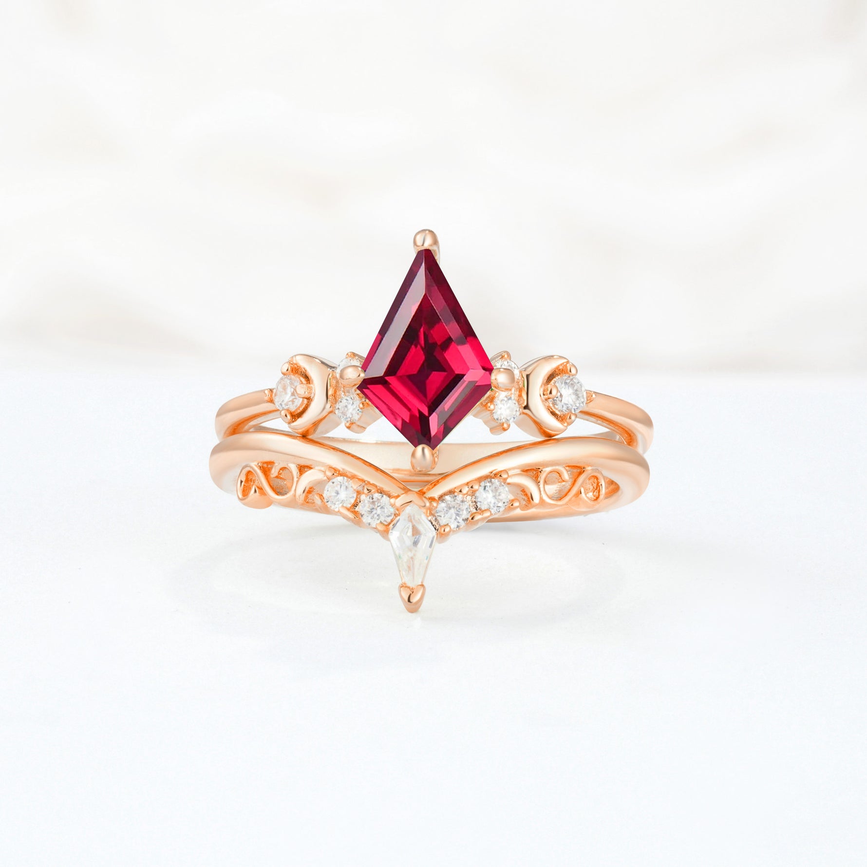 SR17118 Ruby Ring - Additional view