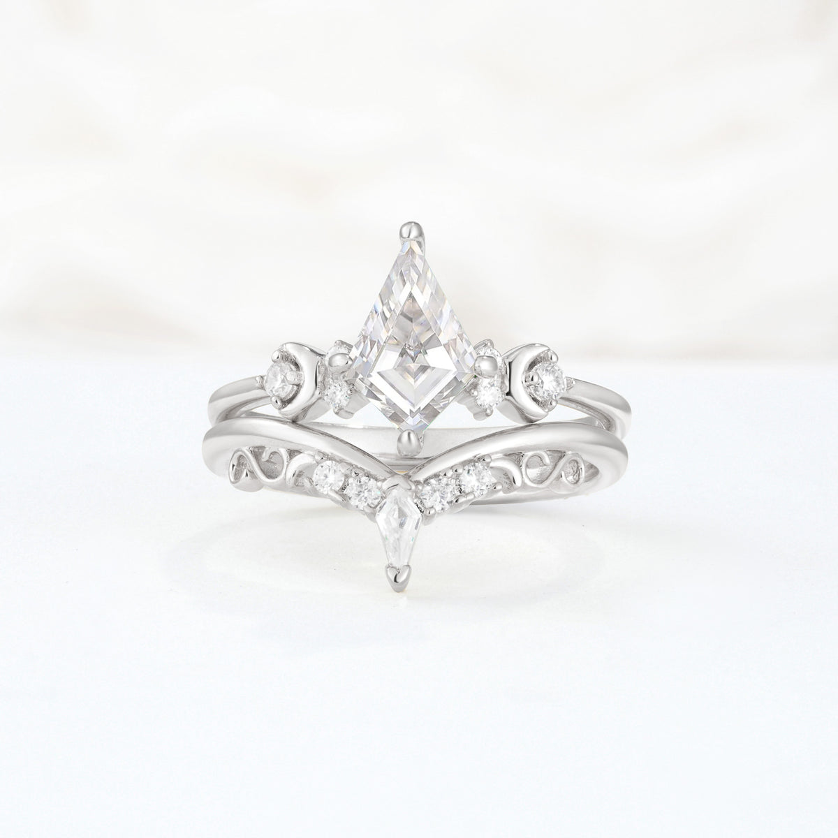 SR17118 Moissanite Ring - Additional view