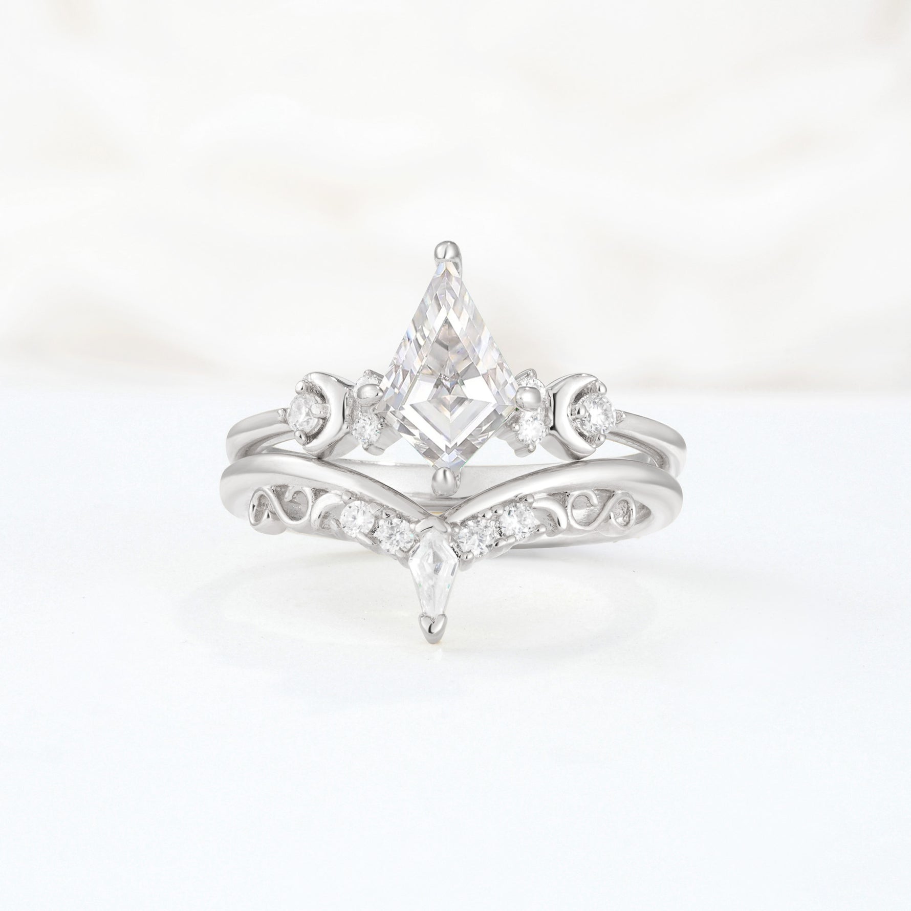 SR17118 Moissanite Ring - Additional view