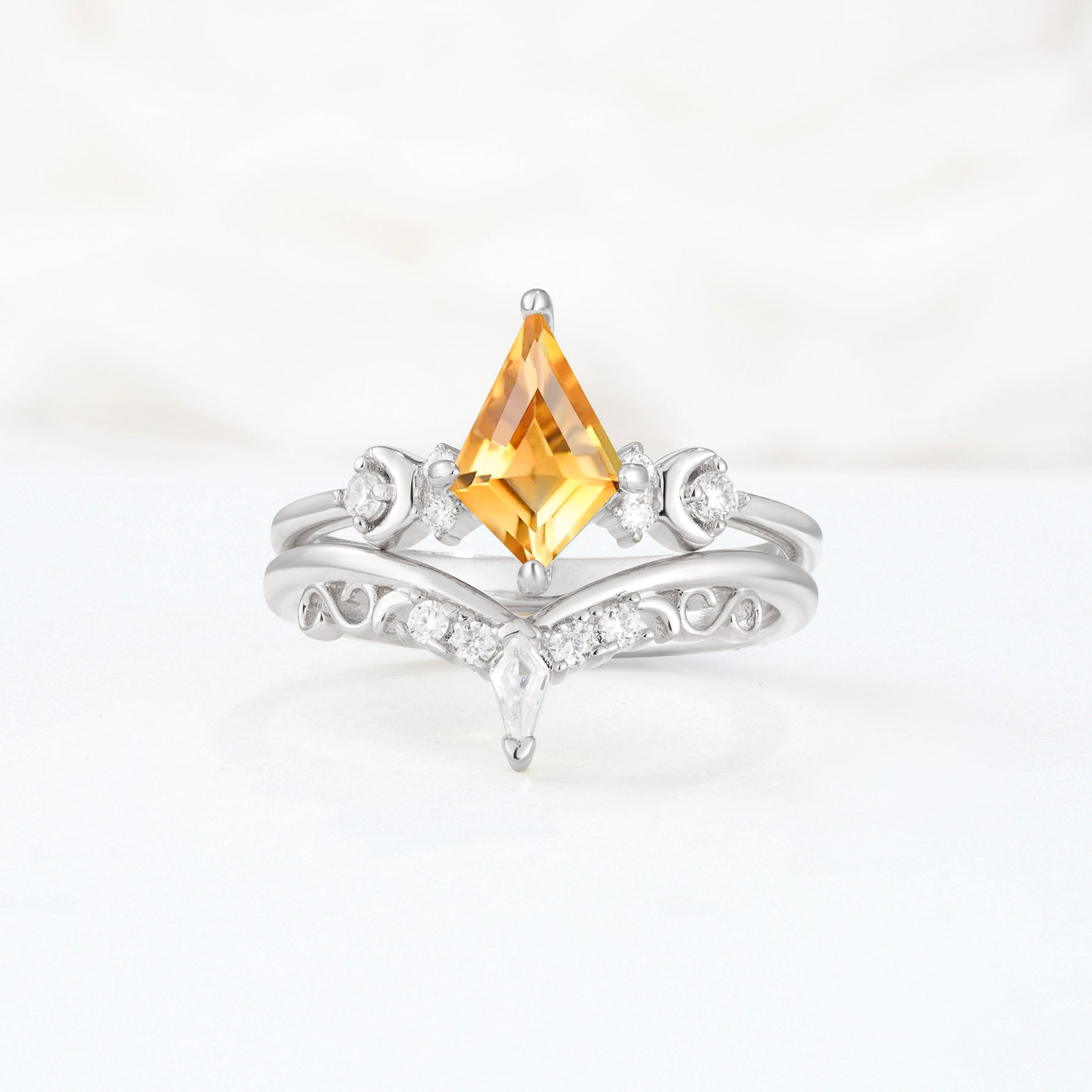 SR17118 Citrine Ring - Additional view