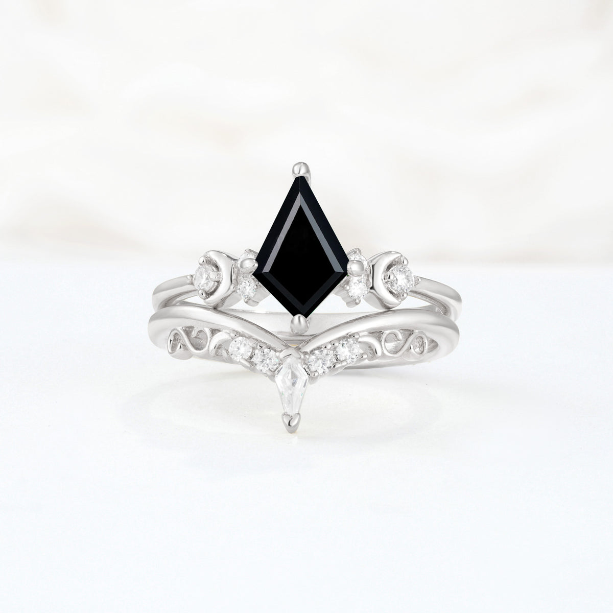 SR17118 Black Onyx Ring - Additional view