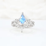 SR17118 Moonstone Ring - Additional view