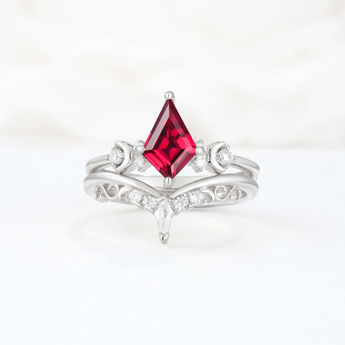 SR17118 Ruby Ring - Additional view