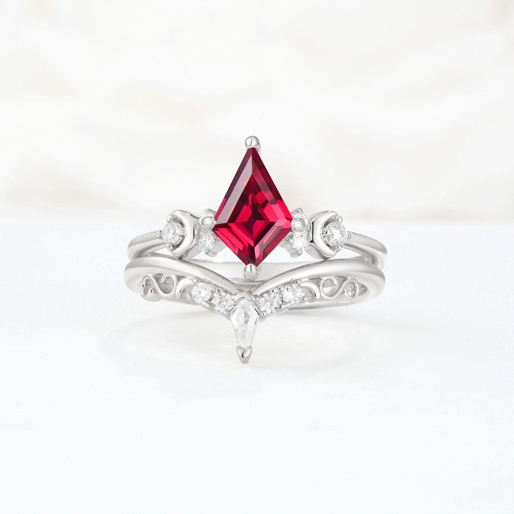 SR17118 Ruby Ring - Additional view