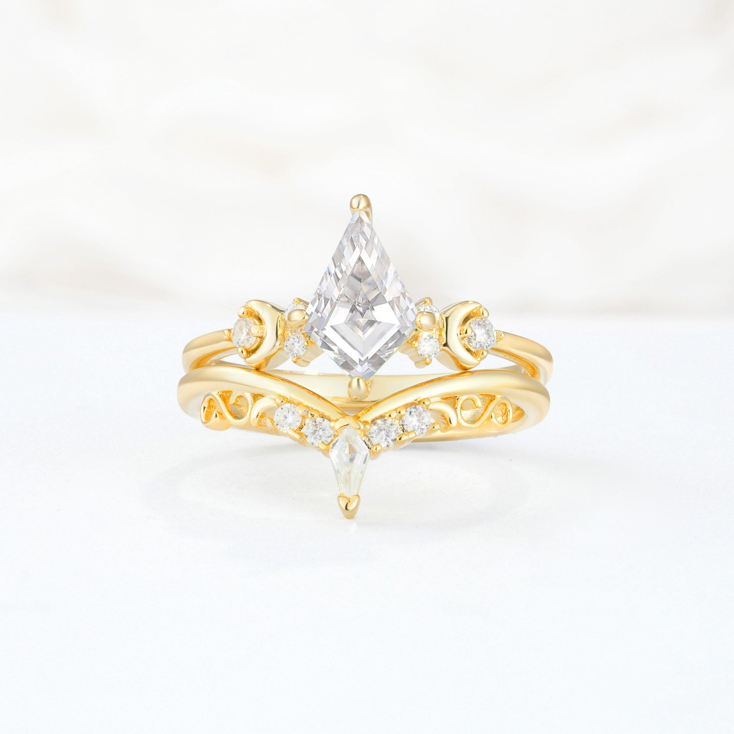 SR17118 Moissanite Ring - Additional view