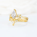 SR17118 Moissanite Ring - White-Gold
