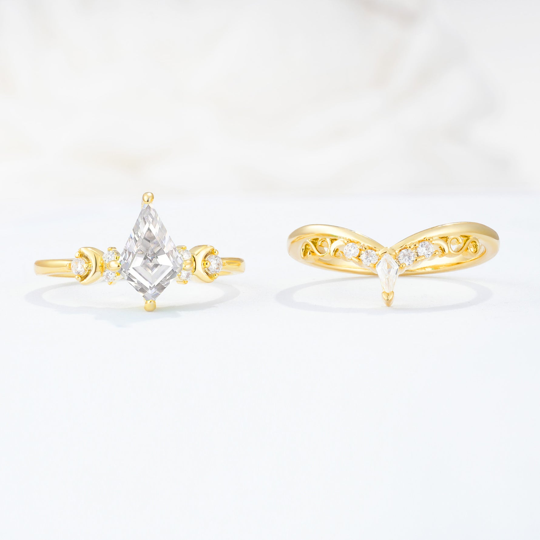 SR17118 Moissanite Ring - Additional view