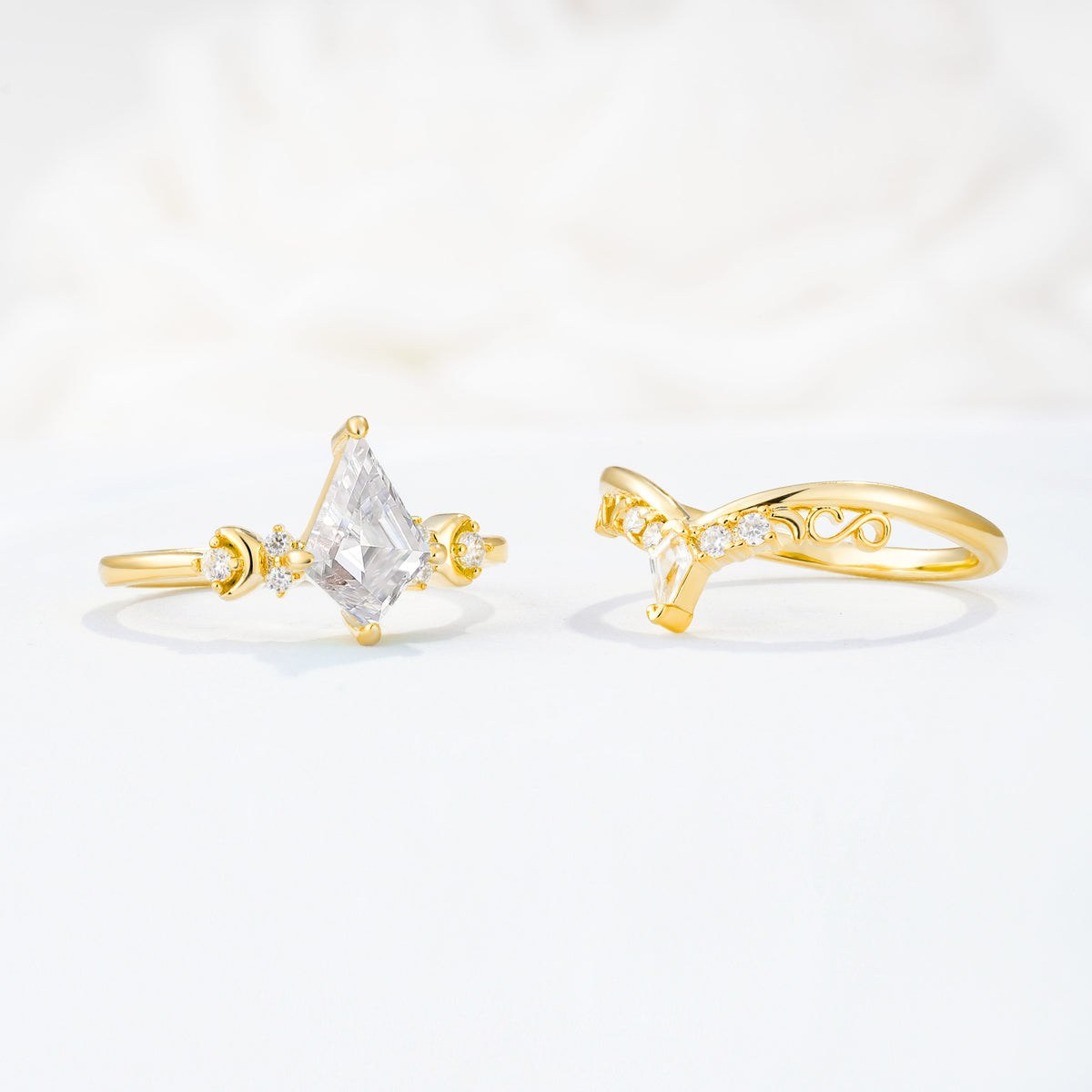 SR17118 Moissanite Ring - Additional view