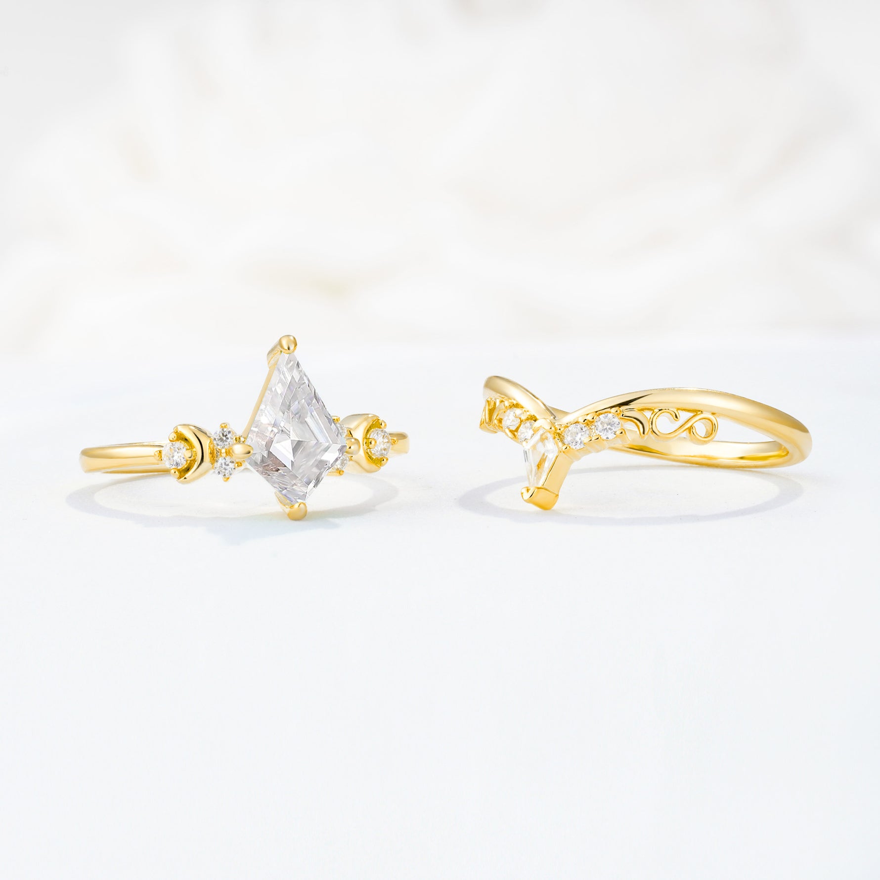 SR17118 Moissanite Ring - Additional view