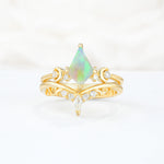 SR17118 Fire Opal Ring - Additional view