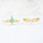 SR17118 Fire Opal Ring - Additional view
