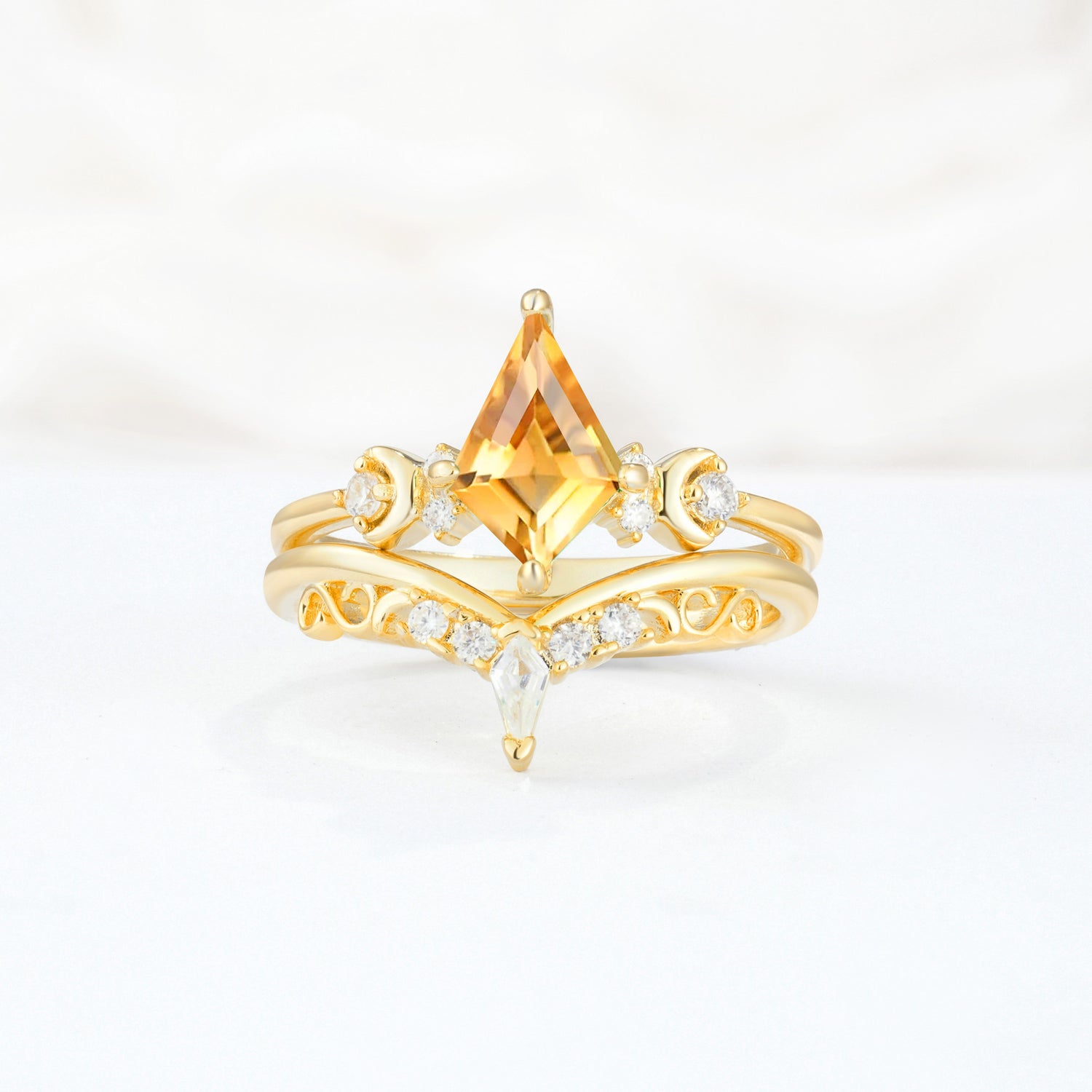 SR17118 Citrine Ring - Additional view