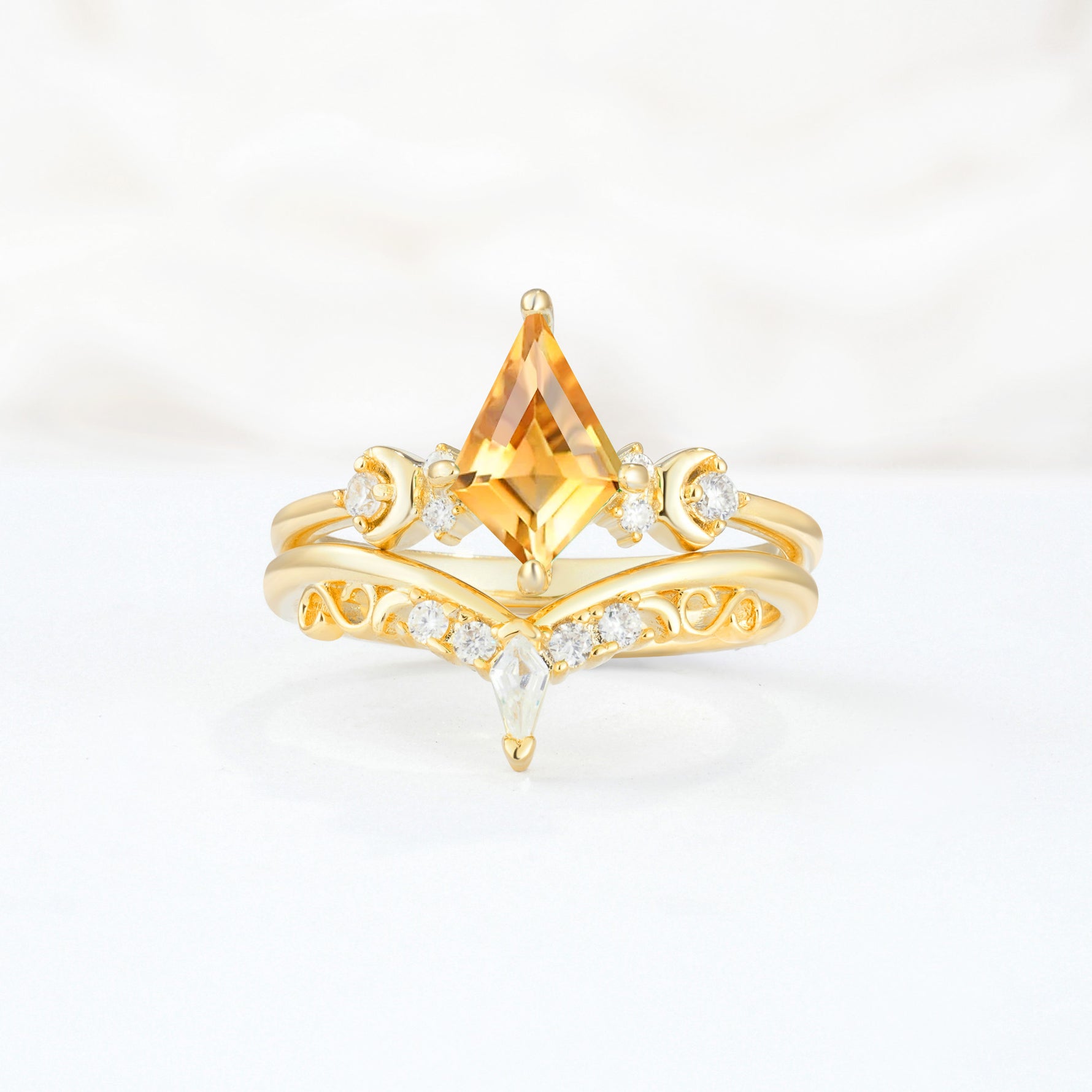 SR17118 Citrine Ring - Additional view