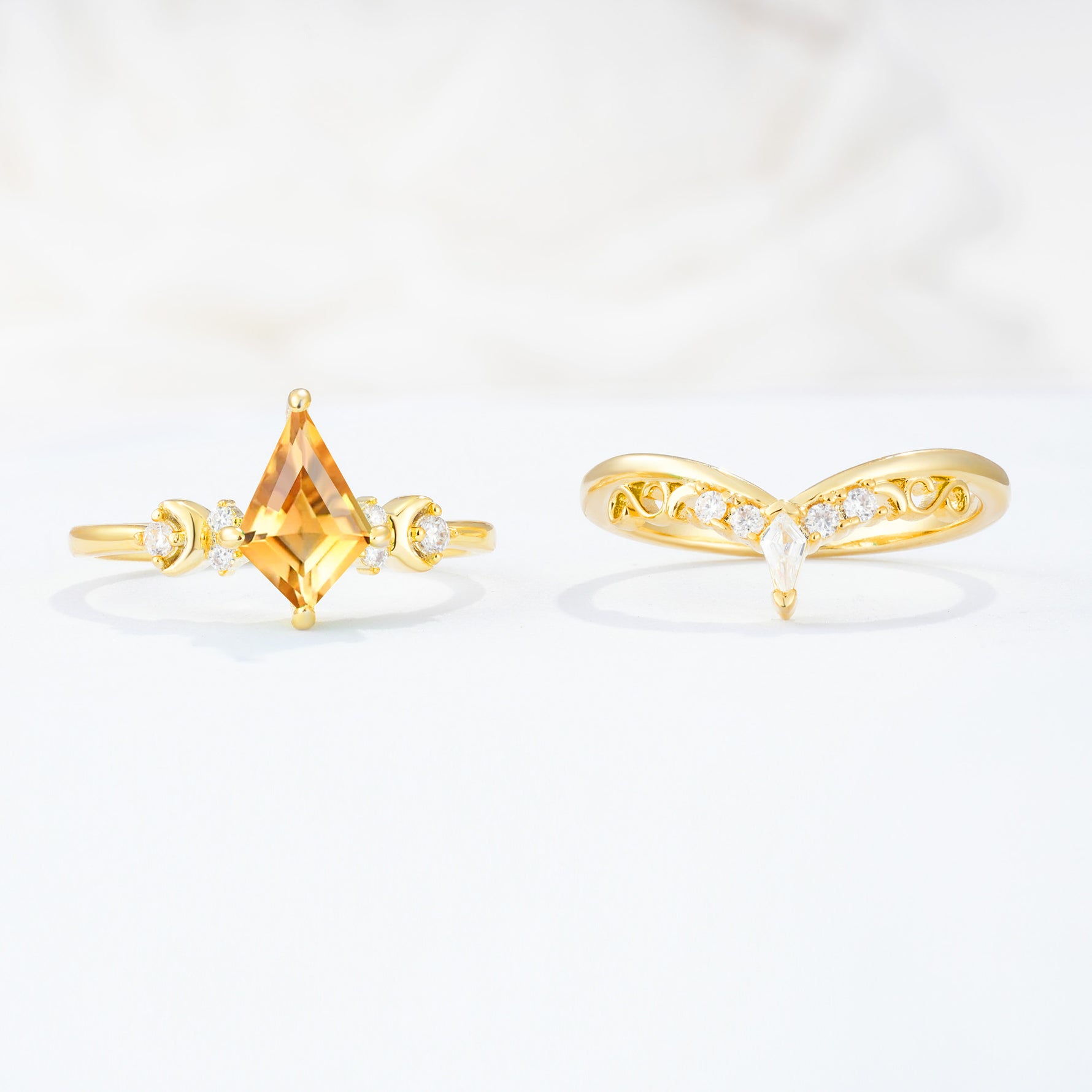 SR17118 Citrine Ring - Additional view