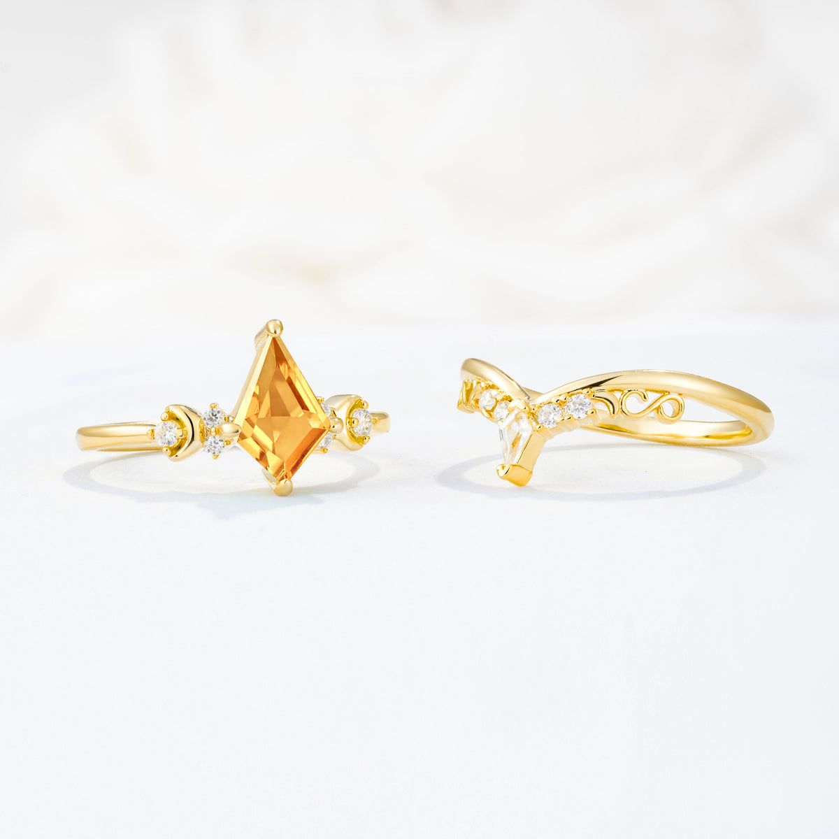 SR17118 Citrine Ring - Additional view