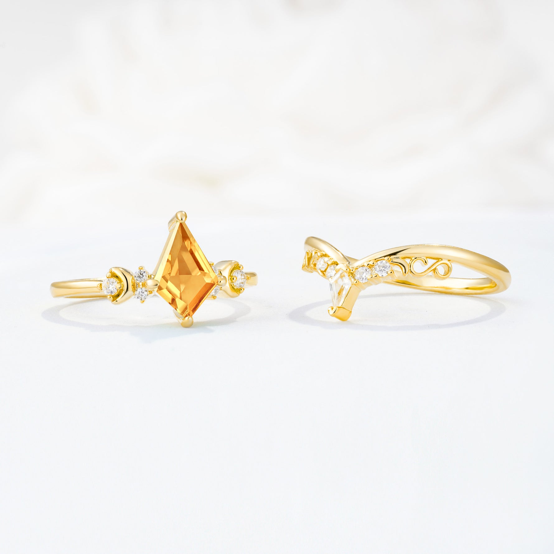SR17118 Citrine Ring - Additional view