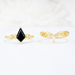 SR17118 Black Onyx Ring - Additional view