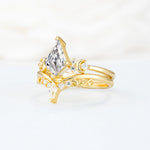 SR17118 Lab Diamond Ring - White-Gold