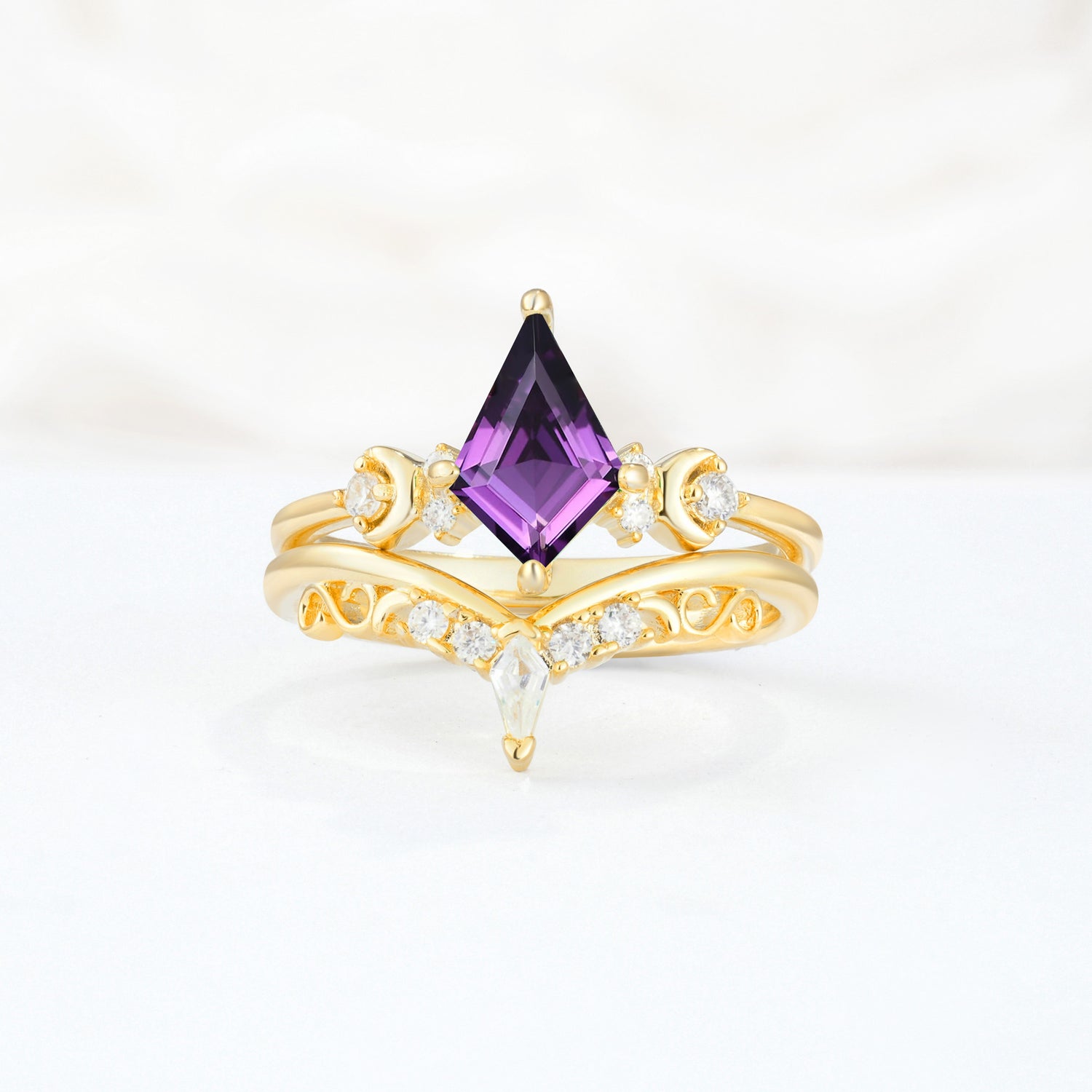 SR17118 Amethyst Ring - Additional view