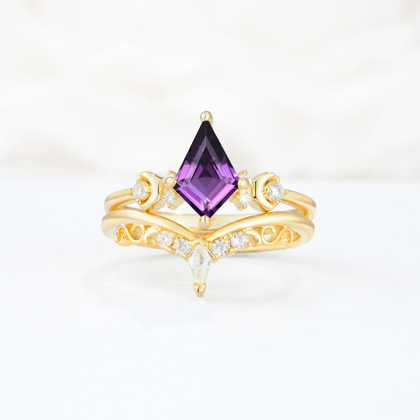 SR17118 Amethyst Ring - Additional view