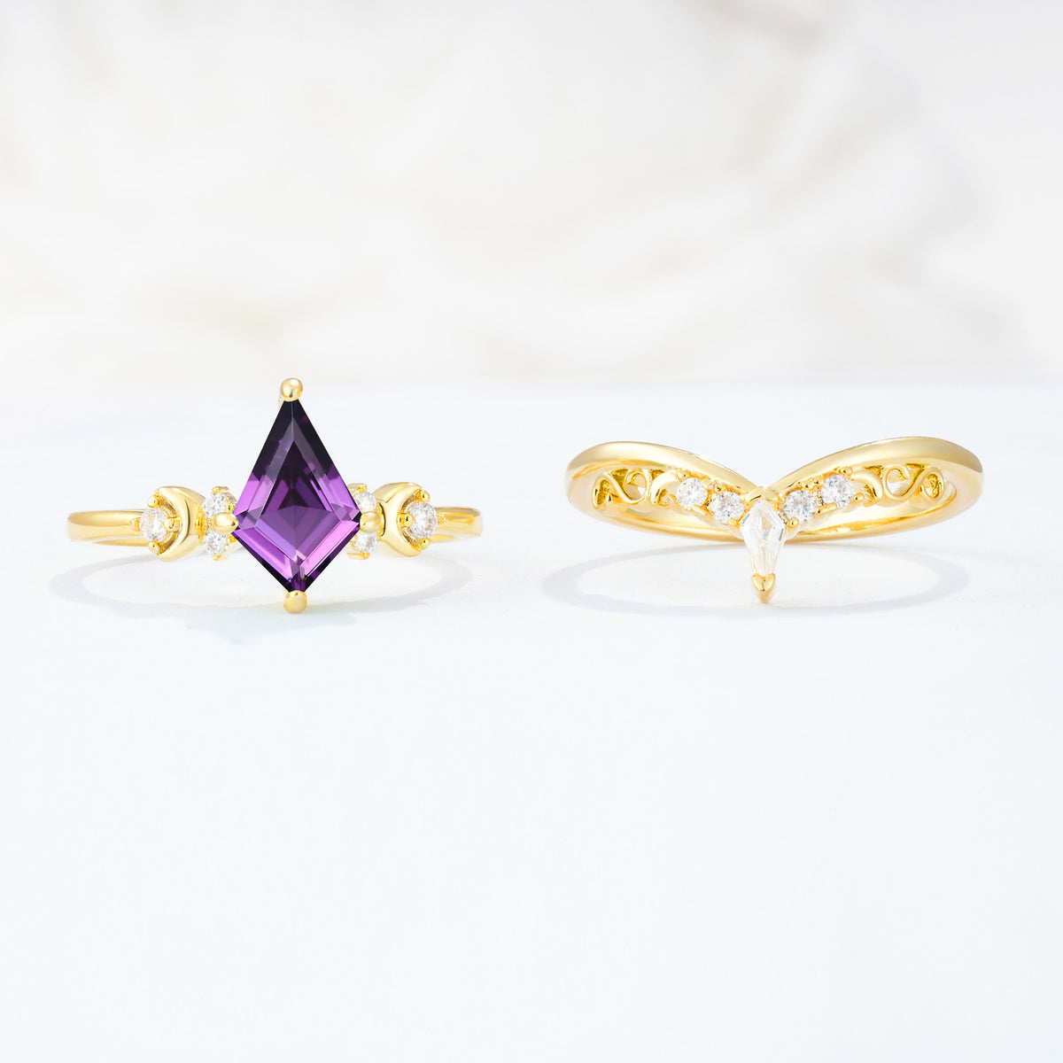 SR17118 Amethyst Ring - Additional view