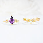 SR17118 Amethyst Ring - Additional view