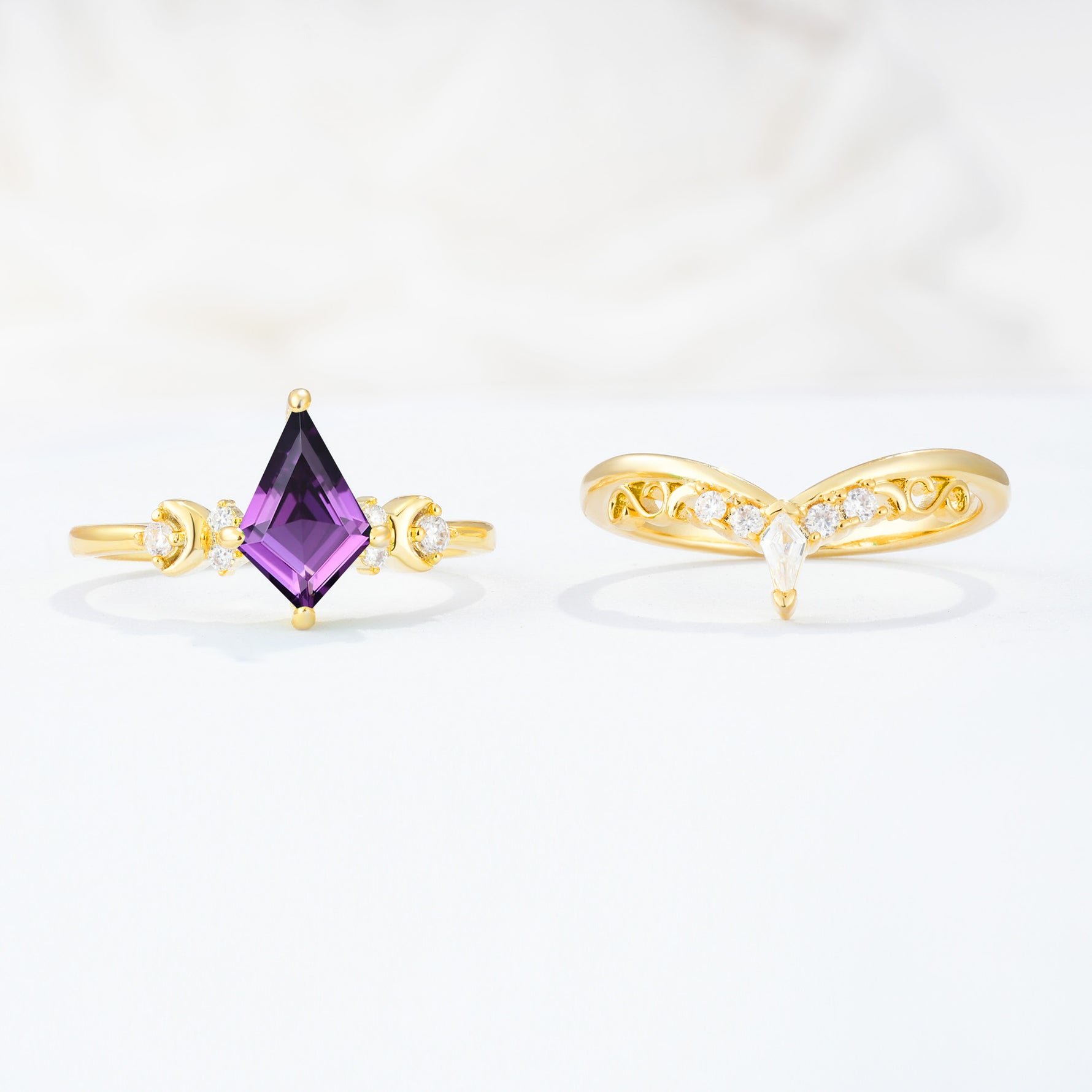 SR17118 Amethyst Ring - Additional view