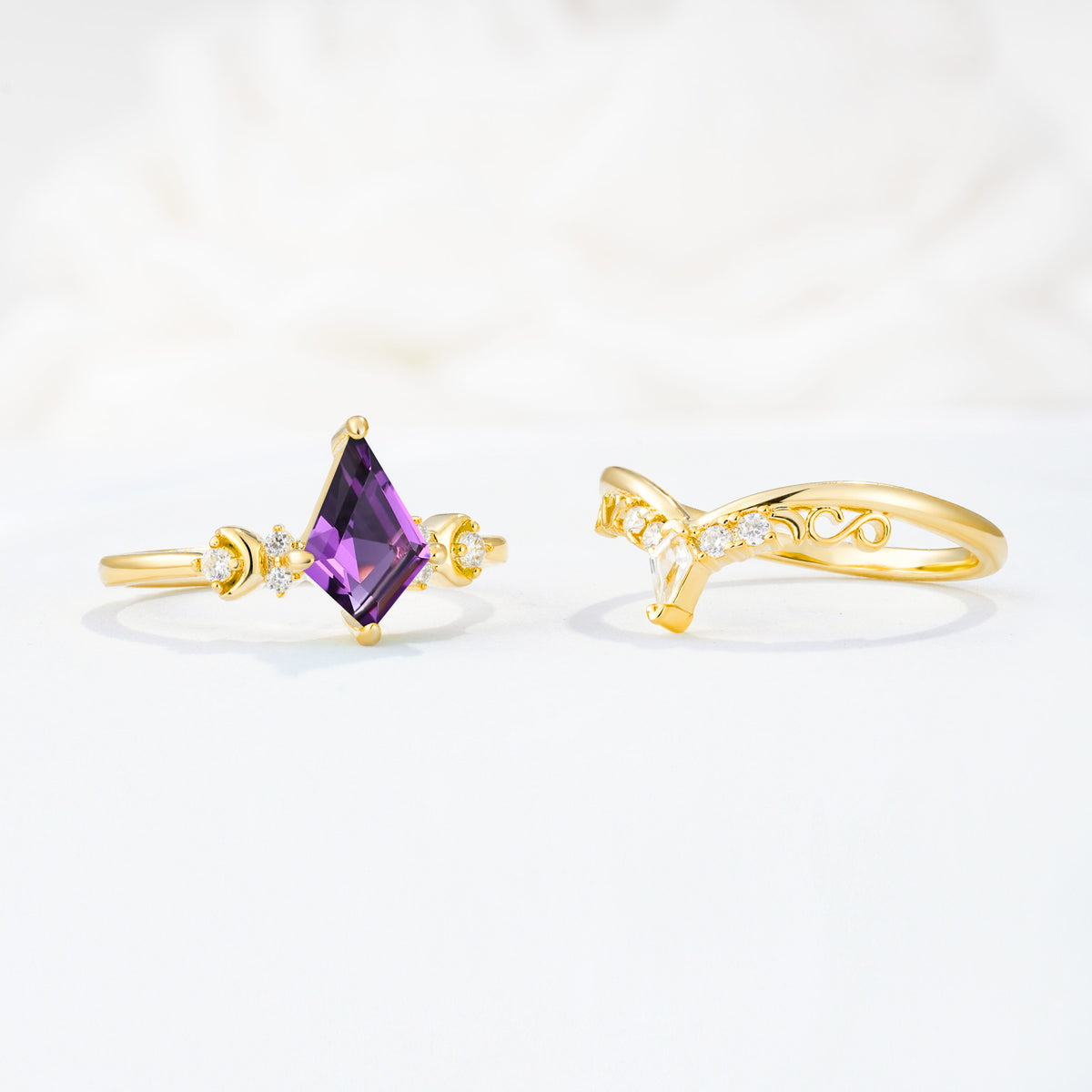 SR17118 Amethyst Ring - Additional view