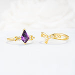 SR17118 Amethyst Ring - Additional view
