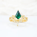 SR17118 Emerald Ring - Additional view