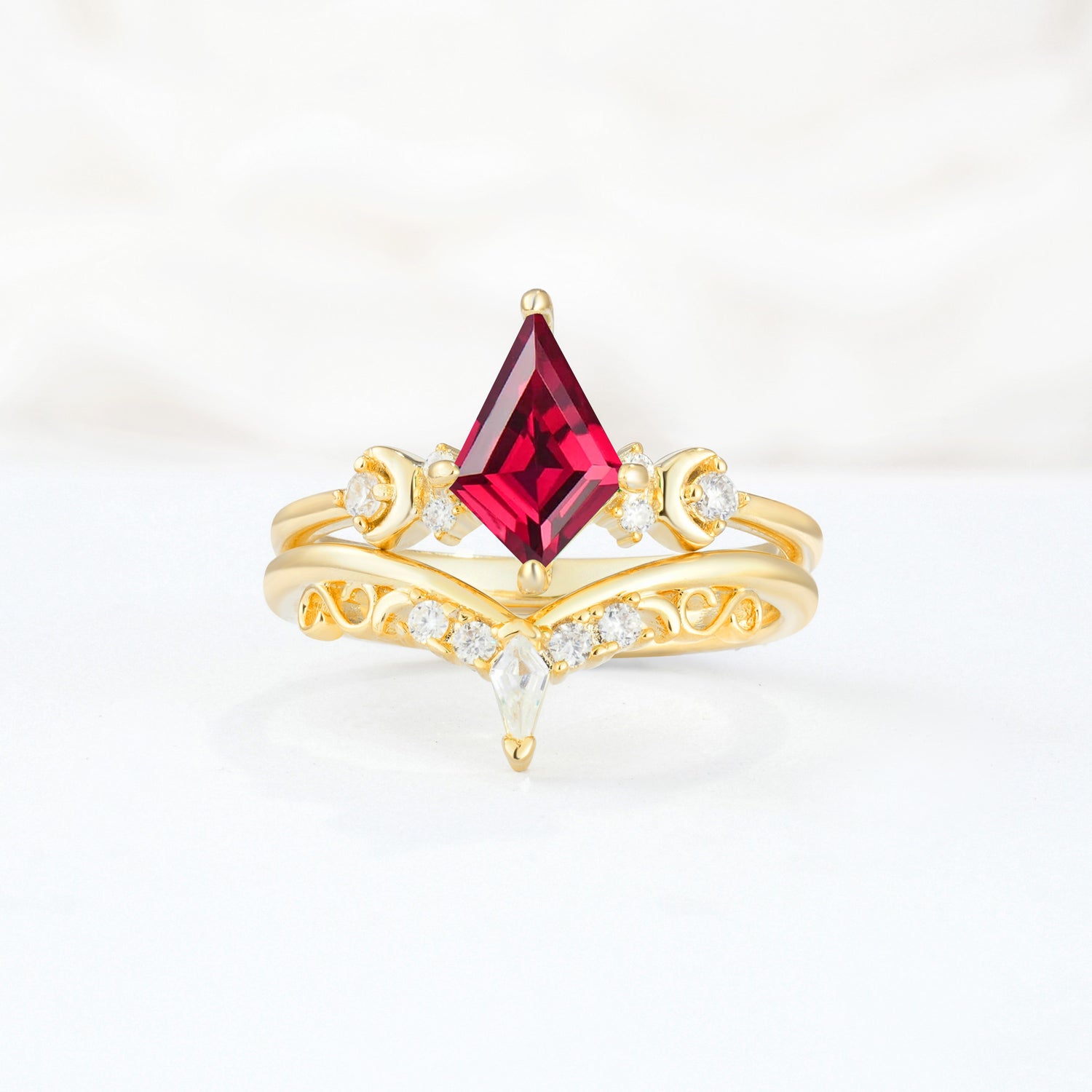 SR17118 Ruby Ring - Additional view
