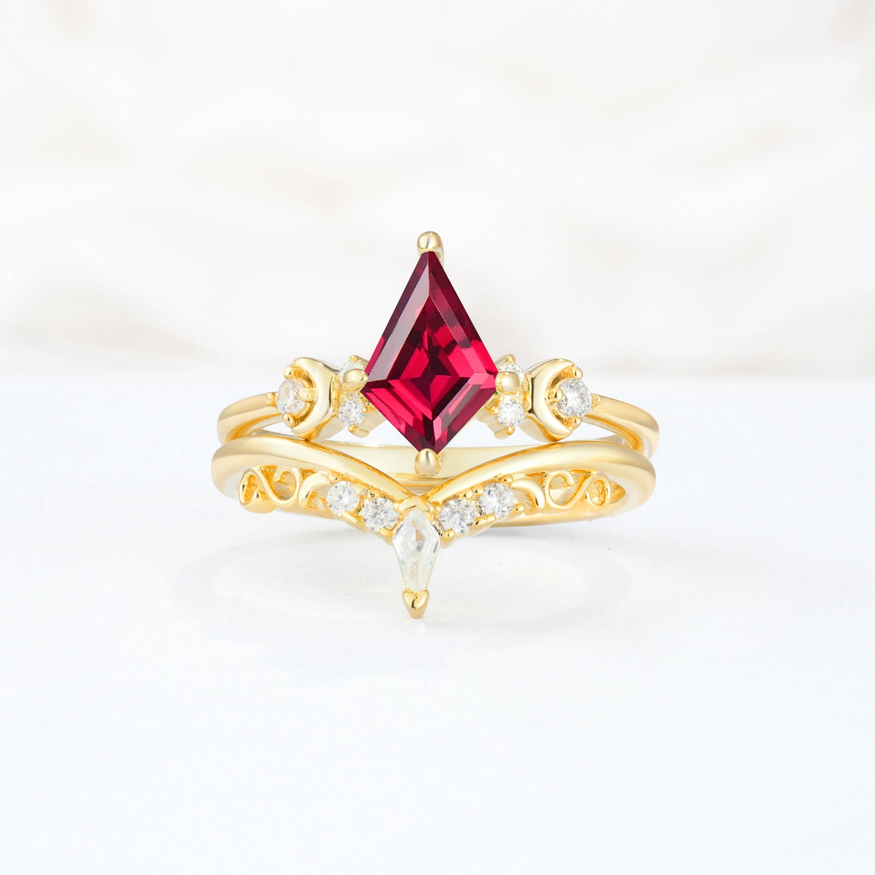 SR17118 Ruby Ring - Additional view