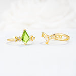 SR17118 Peridot Ring - Additional view