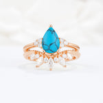 SR17119 Turquoise Ring - Additional view