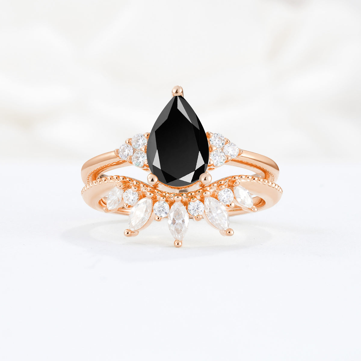 SR17119 Black Onyx Ring - Additional view