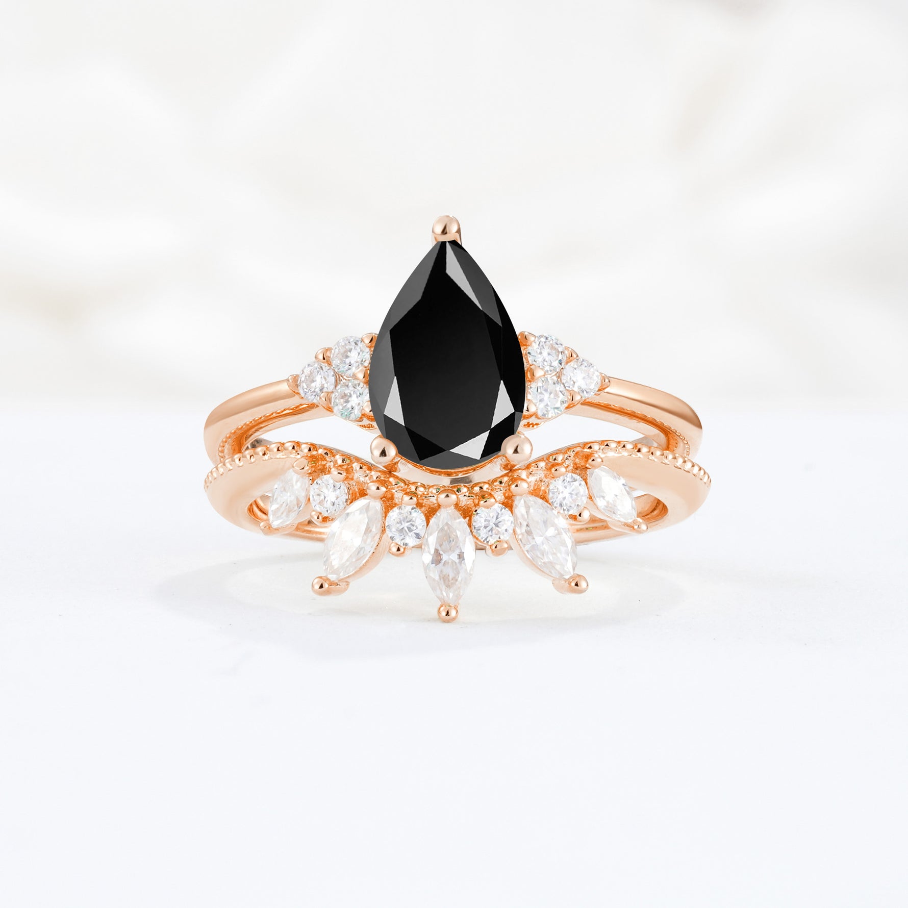 SR17119 Black Onyx Ring - Additional view