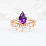 SR17119 Amethyst Ring - Additional view