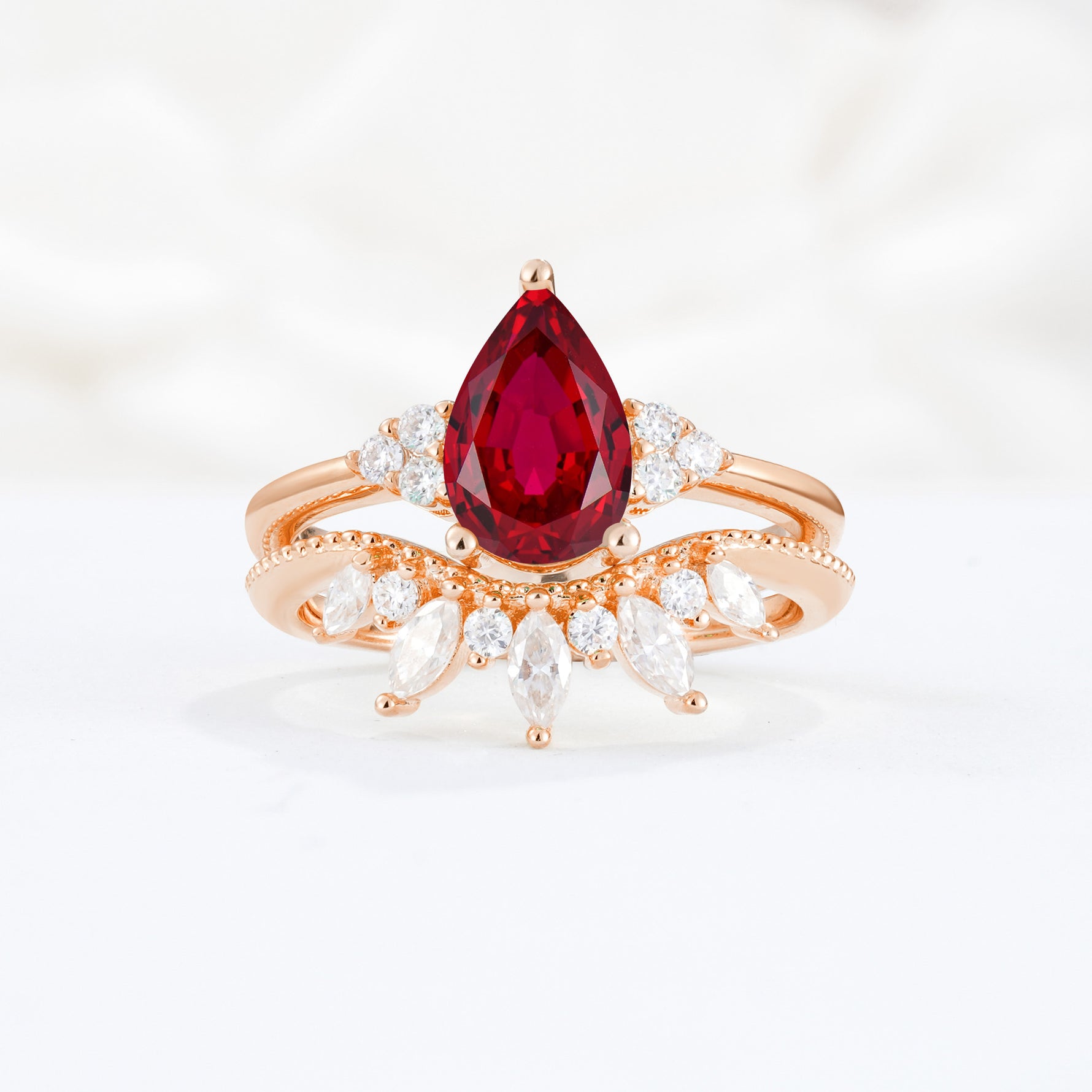 SR17119 Ruby Ring - Additional view