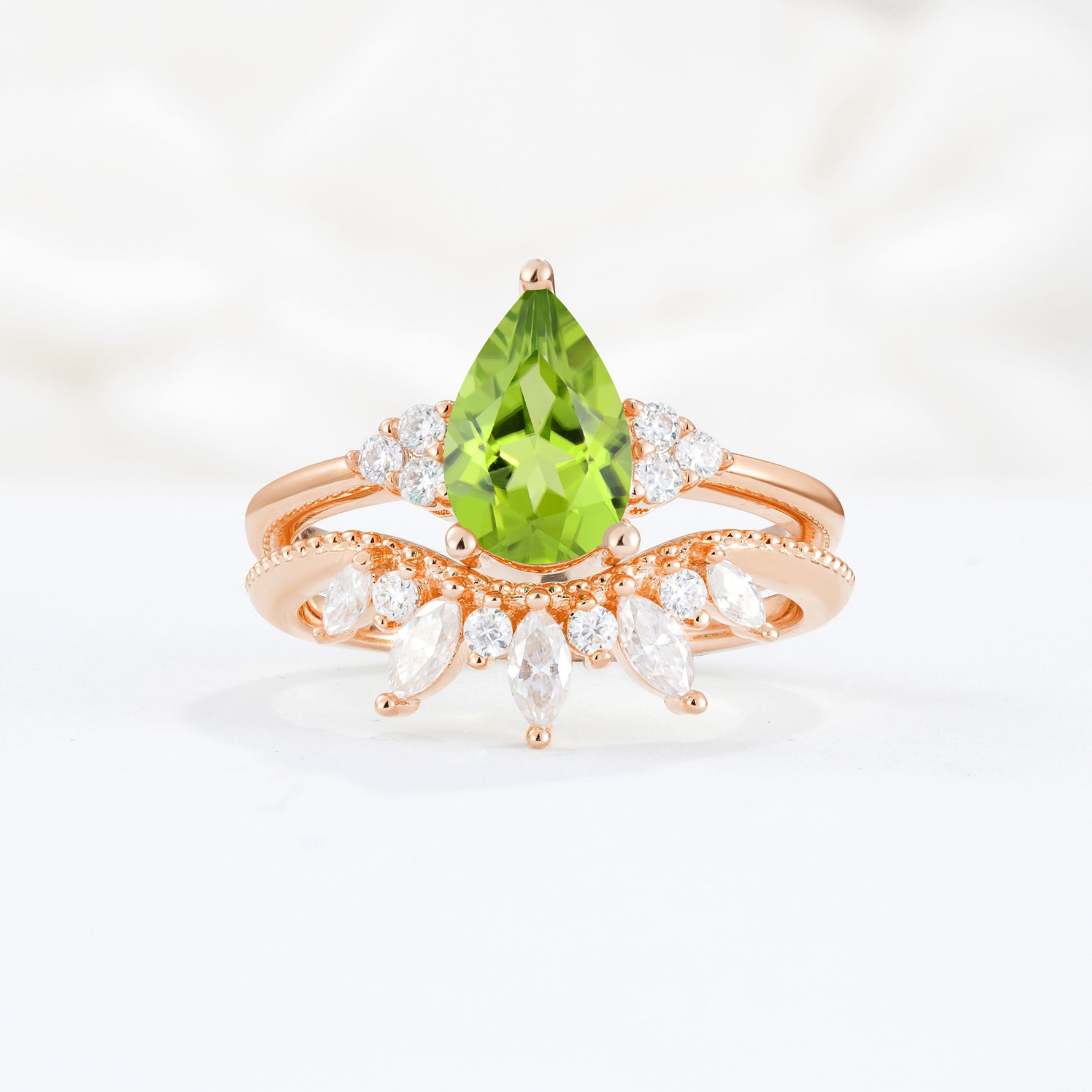 SR17119 Peridot Ring - Additional view